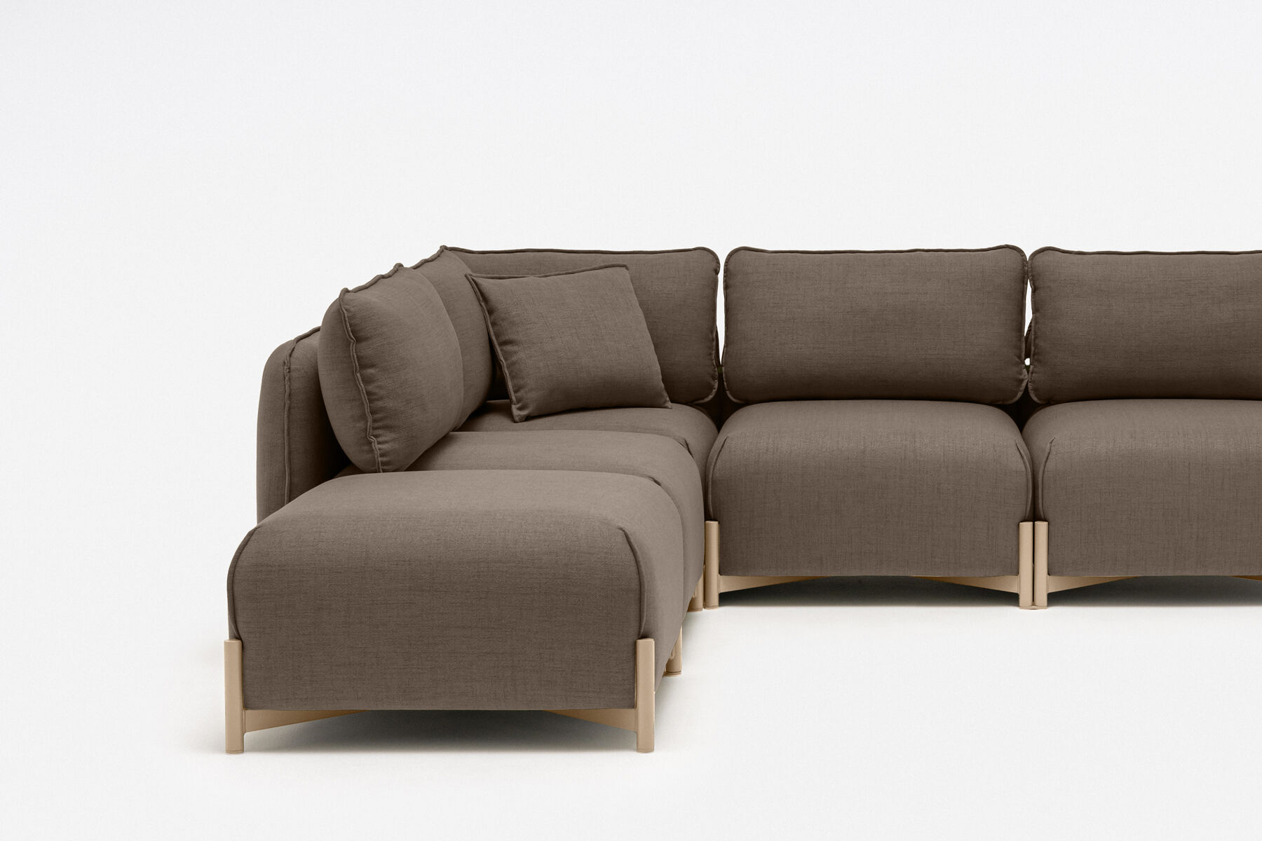 Cord Sofa - Image 6